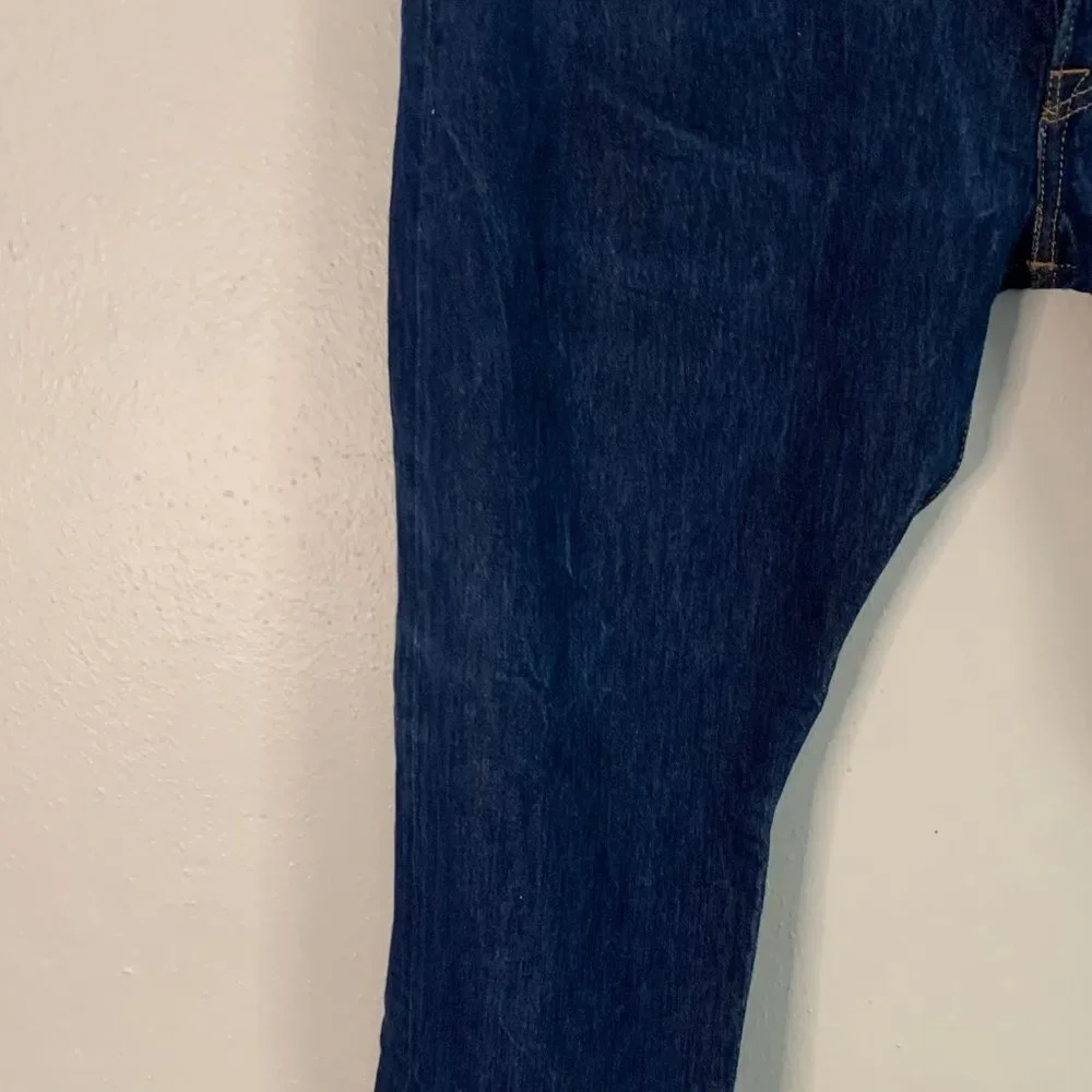 Levi’s 501 Original Fit Jeans Men’s 40x30 Dark Wash Button Fly Classic Straight
